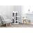 TRIXIE Pilar 39.4" Cat Tower, 3-Level Scratching Posts, Plush & Sisal Cat Tree with Condo, Platforms, Dangling Cat Toy