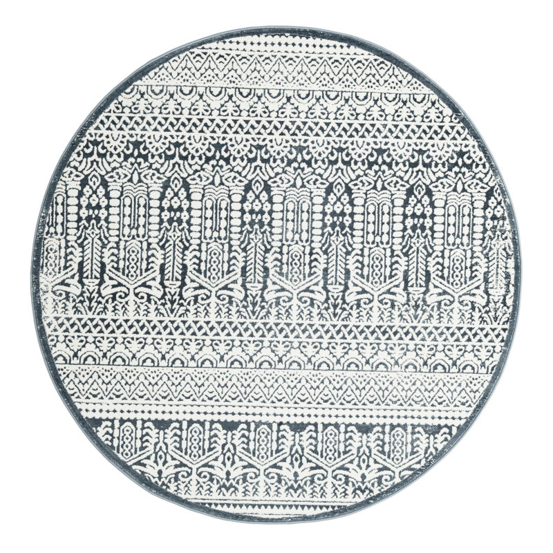 Tapis Uptown Jill Zarin, Rond 5 pi 3 po