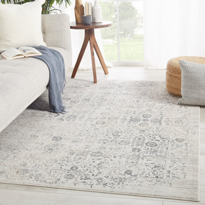 Tapis oriental gris