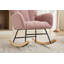 Chaise berçante rembourrée Modern-990239983