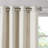 Plaid Rod Pocket and Back Tab Curtain panel