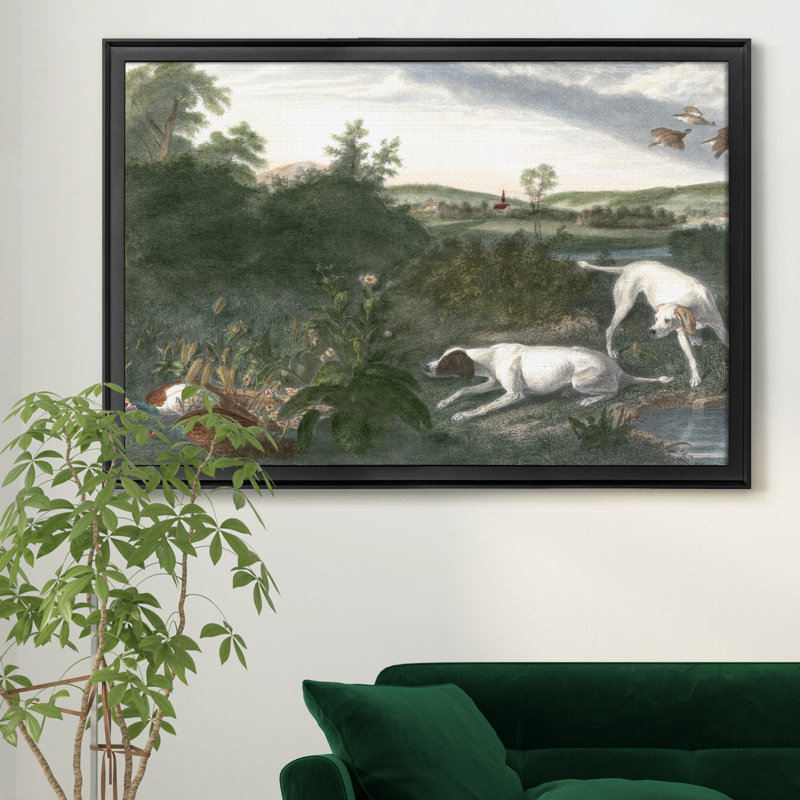 Folle at Mitte - Reproduction d'art sur toile encadrée, Noir, H 18,5 po x l 24,5 po x P 1,5 po