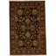 Oriental Area Rug in Black/Brown