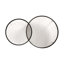 Ensemble de 2 verres gigognes transparents Abelina-1308342040