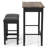 Zussen 3 Piece Counter Dining Table Set