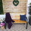 Abdimajid Solid Wood Outdoor Bench