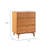 Yarber Groove 3 Drawer Solid Wood Chest-1567512511
