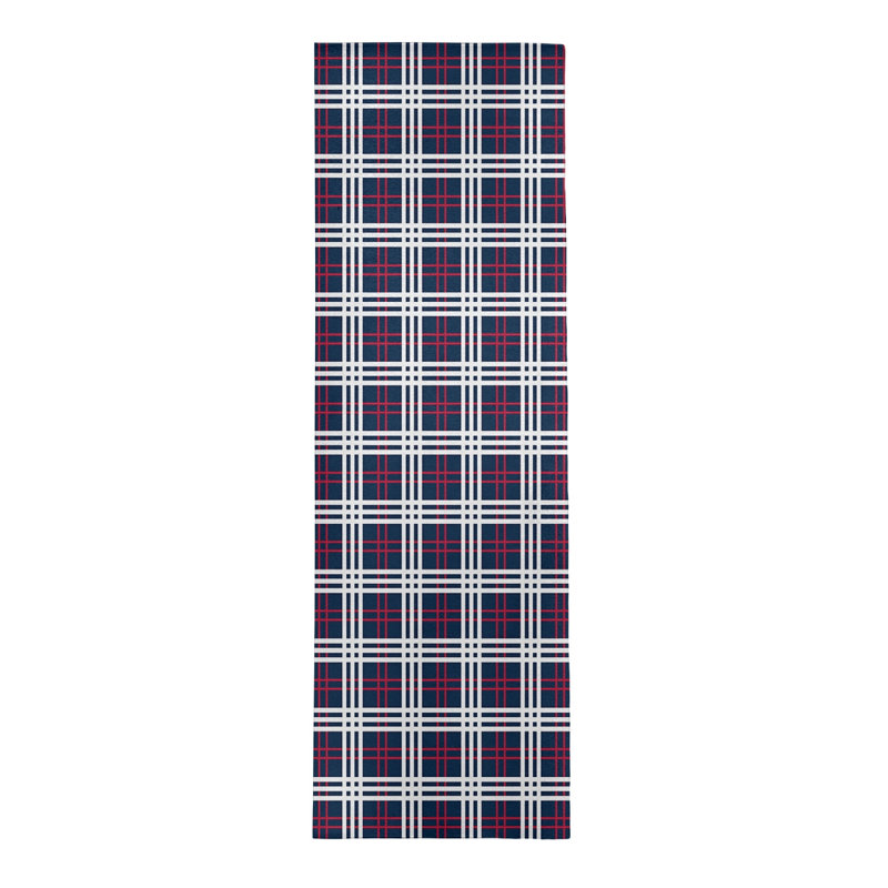 Plaid Indoor Rug, Runner 2'6" x 8'