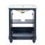 Meuble-lavabo moderne de 24 po de conception simple et élégante avec rangement à fermeture en douceur, tablette réglable, meuble-lavabo avec lavabo en céramique-1576683200
