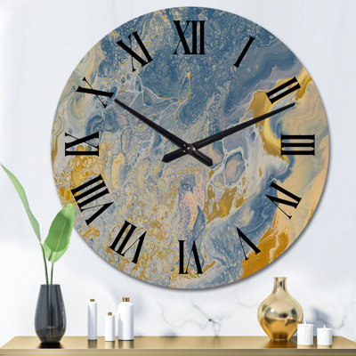 Horloge murale surdimensionnée