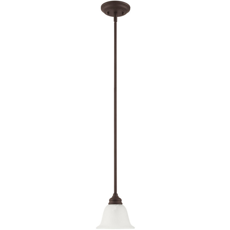 Luminaire suspendu en dome à 1 lumière