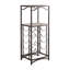 Rangement pour bouteilles de vin en métal 15 bouteilles, H 35 po x L 15 po x P 12 po