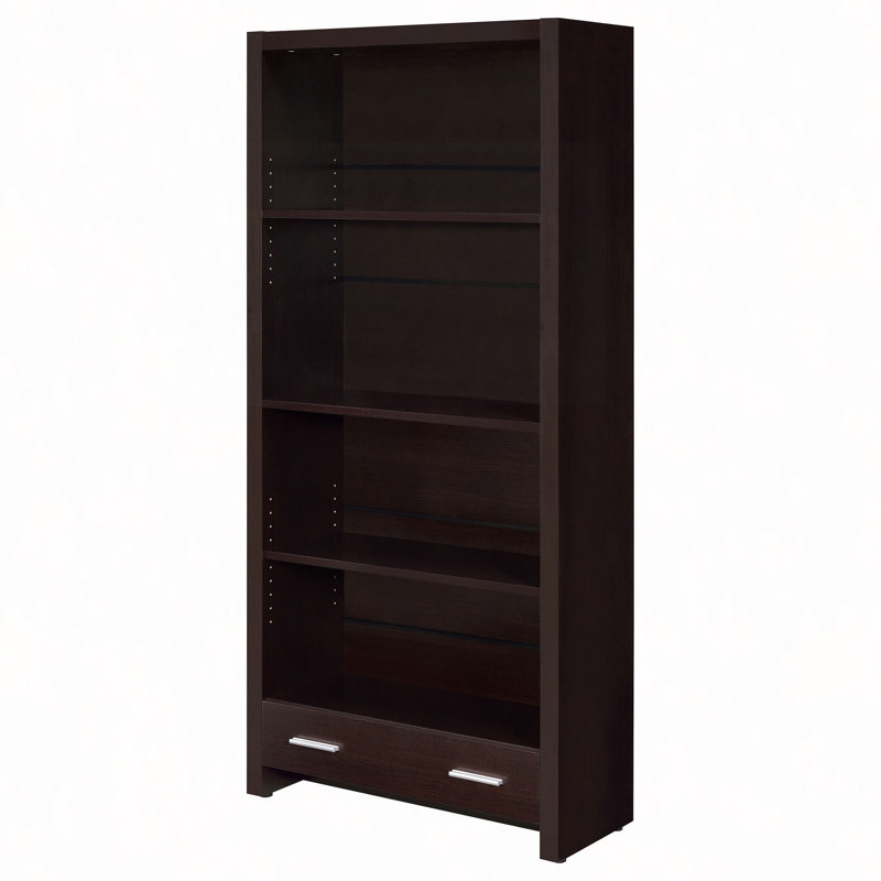 Bibliothèque à 5 tablettes avec tiroir