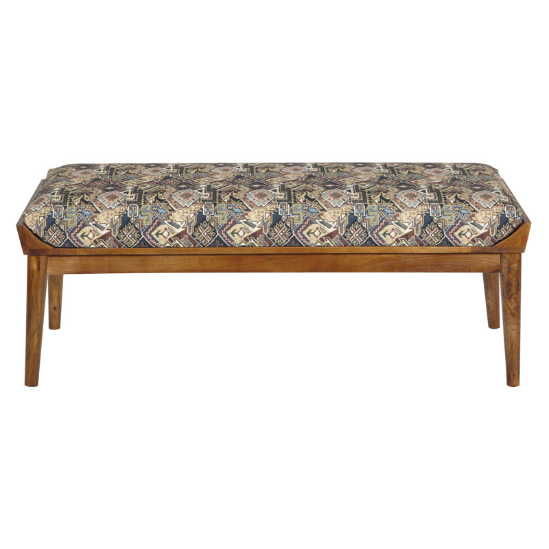 Banc tissé Amira Style, Gris