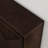 Mid Century Modern V-shape Storage Cabinet, Buffet Cabinet with Storage, Narrow Side Cabinet for Living Room Entryway Hallway Kitchen, Coffee Bar, Dark Walnut-1081043125