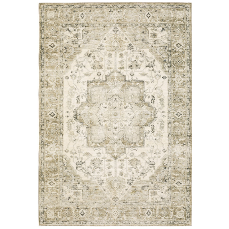 Siclen Oriental Indoor Rug, Rectangle 7'10" x 10'