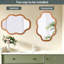 Miroir mural en bois massif Cloud-1397920080