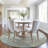 Machine Washable Indoor/Outdoor Xhevrie Seafoam Rug-1212189898