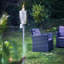 Harbour Housewares - 12x Garden Flame Torches - Metal Barrel Design-1398212650
