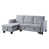Velours gris clair est en rupture de stock