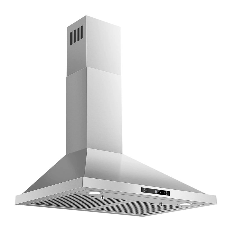 Hotte murale 30 pouces en acier inoxydable