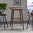 Chesterville dining room table，Modern Bar Height 42" Dining Table, Rubberwood Legs and Laminate Table Top-1416972307