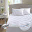 Protège-matelas imperméable à poches profondes, blanc