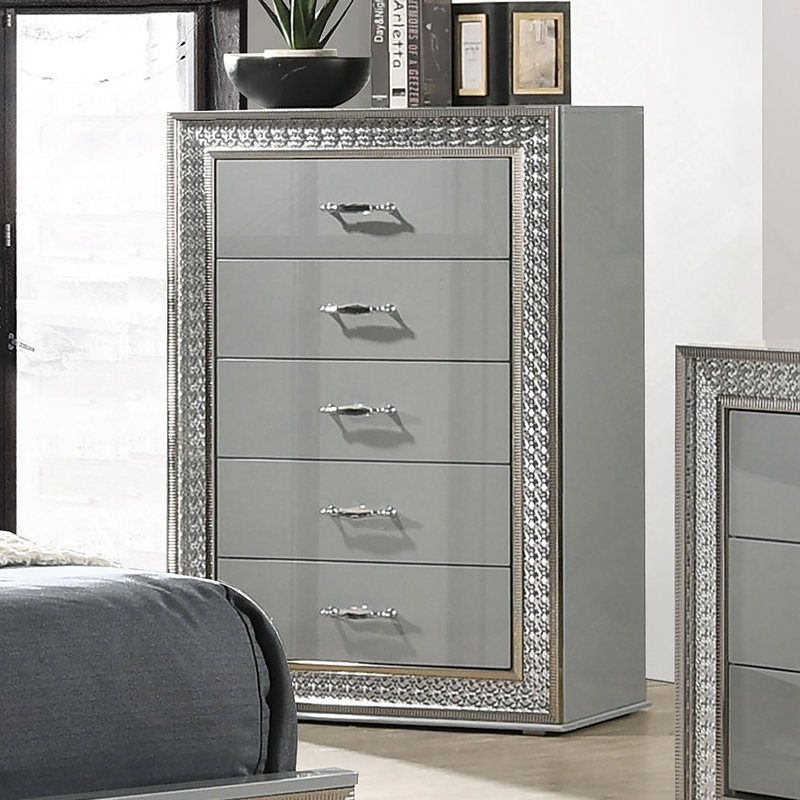 Meuble de chambre Glam Style