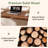 63‘’ Dining Table, Solid Wood Kitchen Table