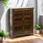 Antique Simple Hollowed Out Shoe Cabinet 12 Pair Shoe Storage Cabinet