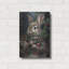 «Christmas Rabbit With Scarf» par Momart, art mural en métal-2094365126