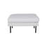 Dareon 64cm Wide Velvet Rectangle Ottoman-415782476