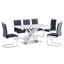 Ensemble de salle à manger 7 pièces 63 po-707373894
