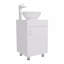 Bathroom Vanity With Sink, 1 Door, 4 Legs-1041898793
