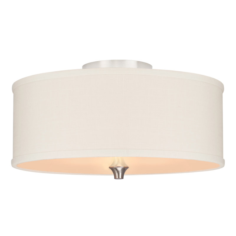 Jaytin Fabric Semi Flush Mount