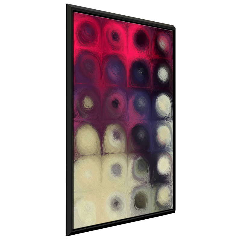 «1 Thessalonians 4: 3 Be Holy» par Mark Lawrence - reproduction, Cadre flottant noir, H 33,5 po x l 21,5 po x P 2 po