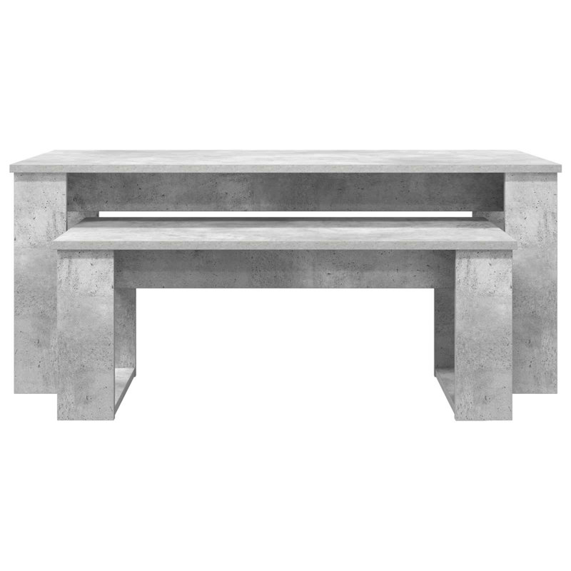 Coffee Table, Concrete Grey