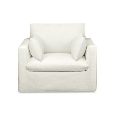 Luna Slipcovered Chair and a Half