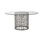 Round Glass Dining Table