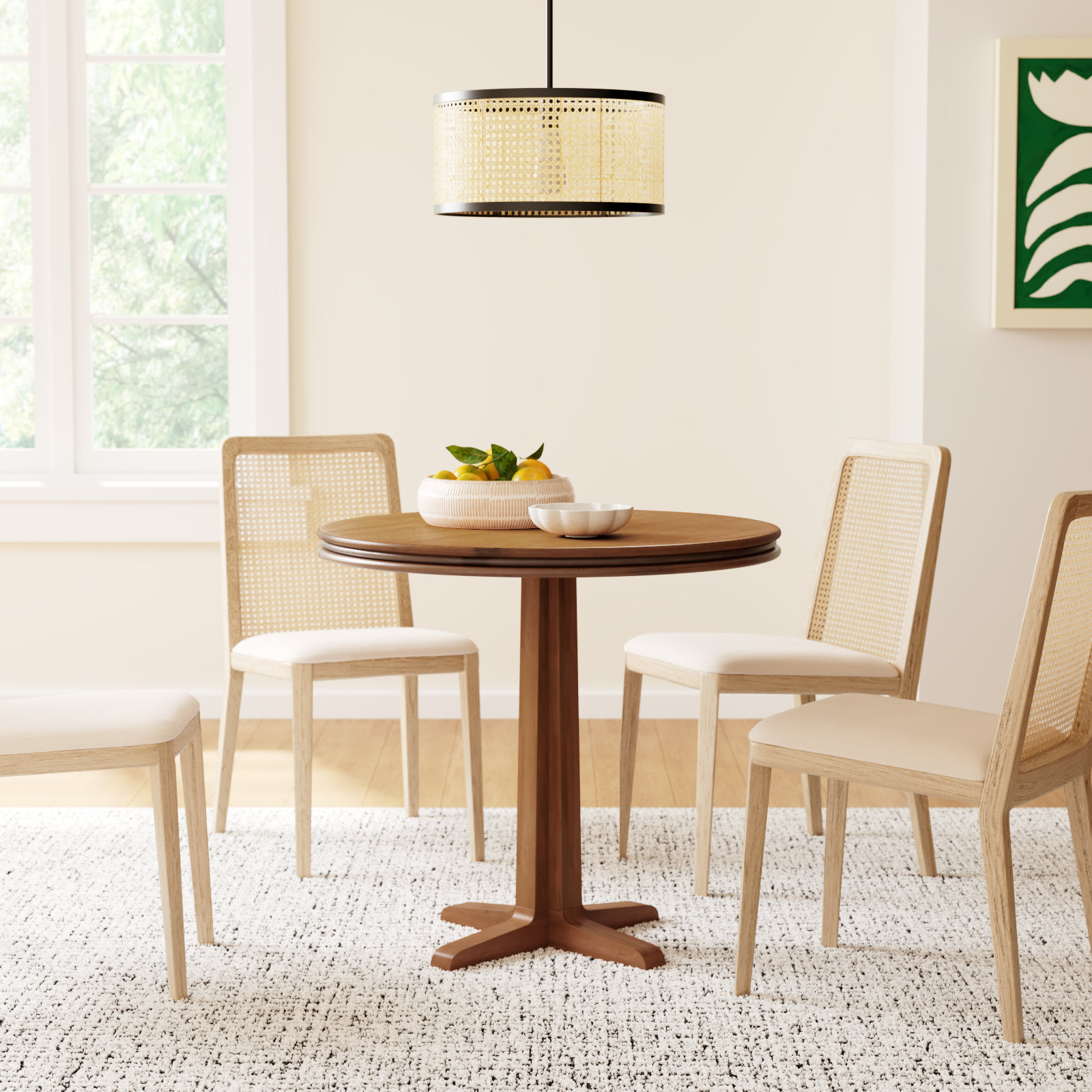 Ikenna Cafe Table, Walnut