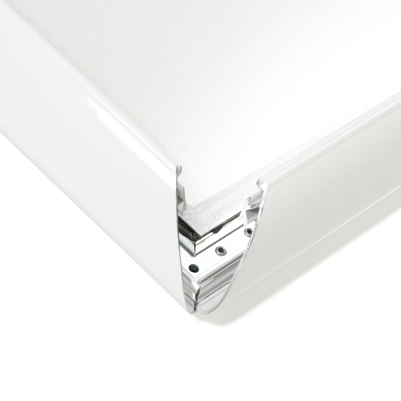 Cadre photo Snap, Trafic blanc, 24 po x 48 po