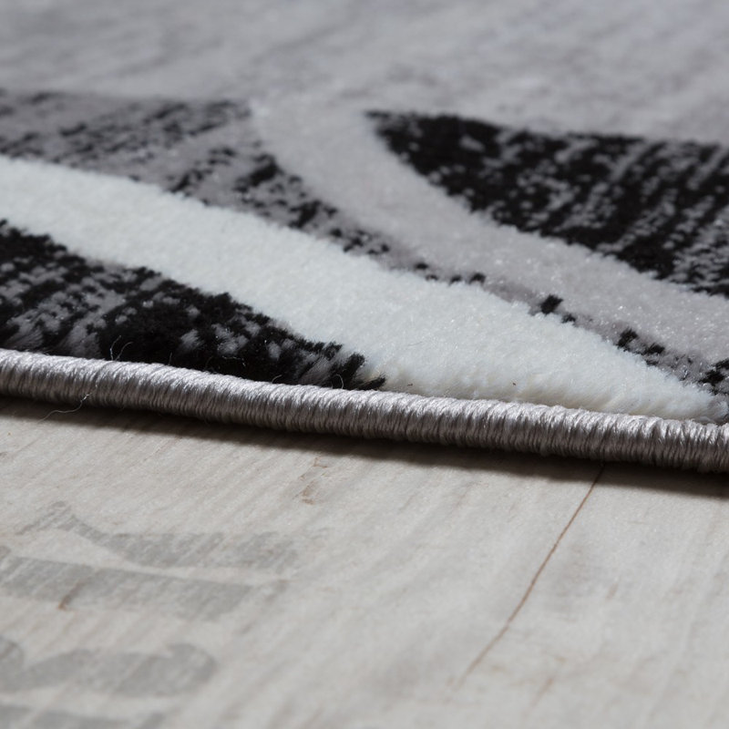 Kimber Abstract Flatweave Area Rug, Rectangular 200 x 280cm
