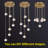 Bawi 7 - Light Geometric Chandelier