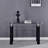 47.21'' Glass Top Console Table-97814283