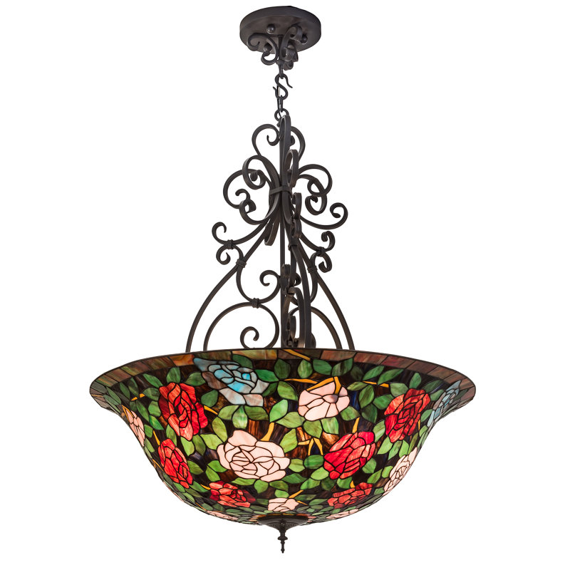 Tiffany Rosebush 6 - Light Pendant
