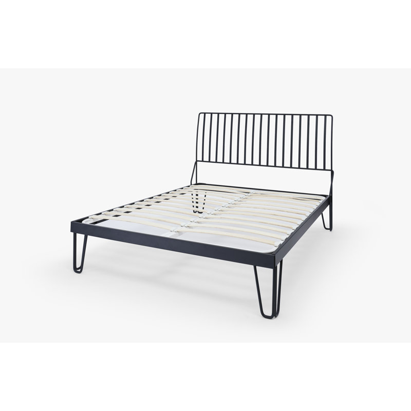 Ariss Bed, Kingsize (5'), Black