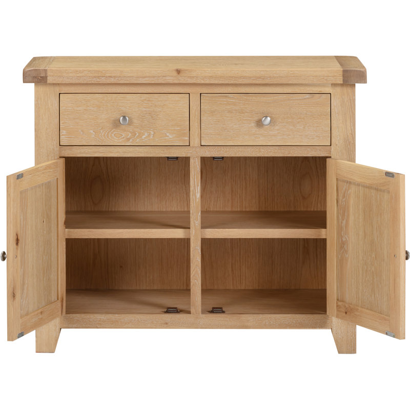 Windsor 2 Door 2 Drawer Sideboard, Brown