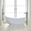 71" x 35" Freestanding Soaking Bathtub