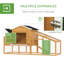 Poulailler en bois 79 po, poulailler d'extérieur 79 po