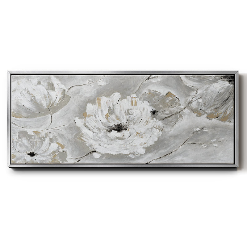 Darrah Sun Garden- Framed Canvas, 12" H x 30" W